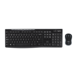 Logitech Wireless Keyboard and Mouse Set (MK270R)